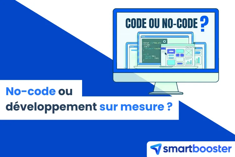 No-code vs développement sur mesure pour un outil métier : le comparatif