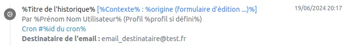 Diff des valeurs avant et après