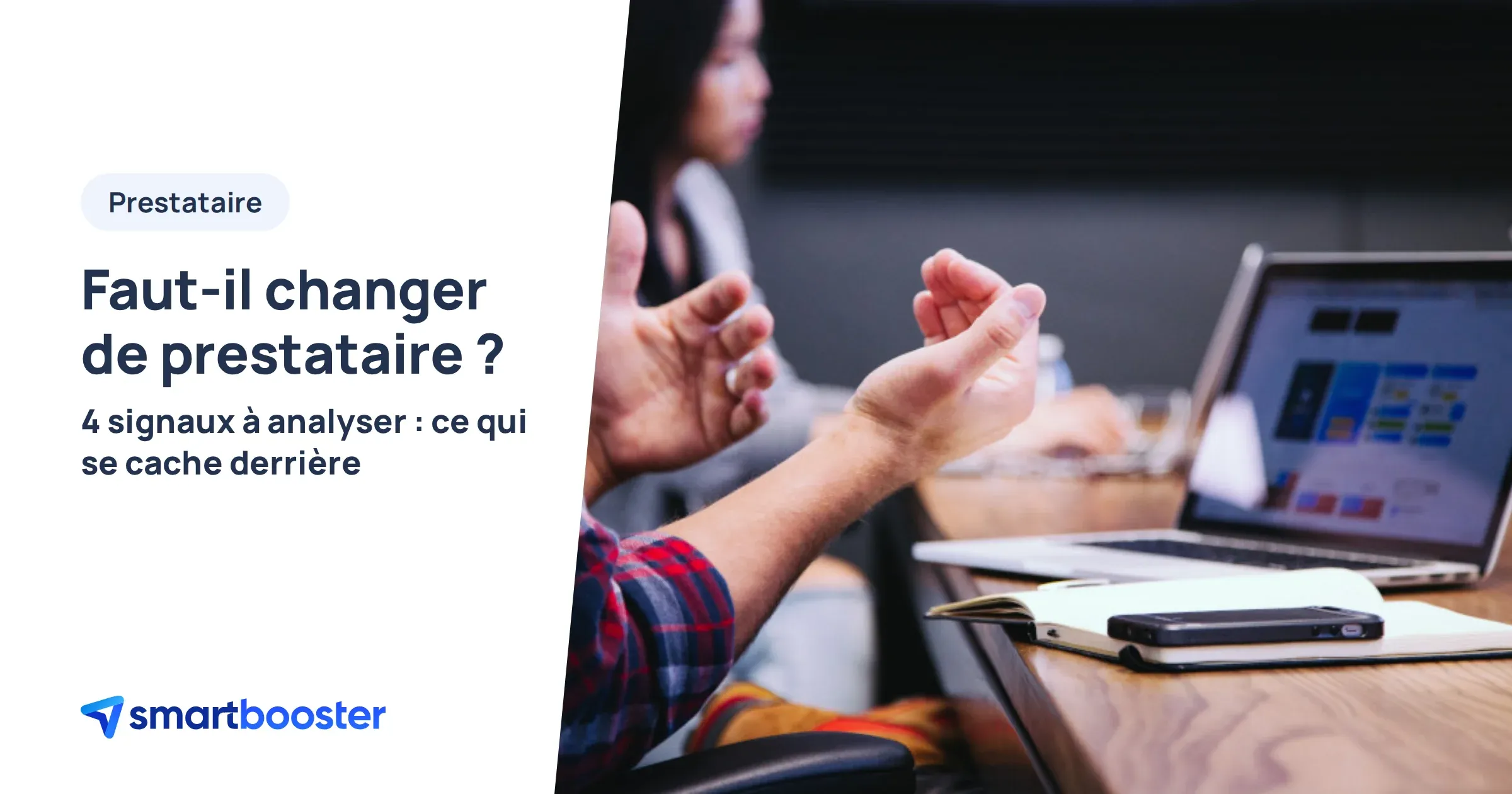 Point projet autour d'un ordinateur portable