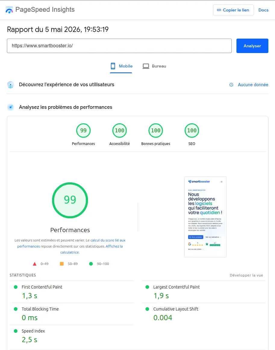 Google PageSpeed Insights : mesurer et améliorer votre site