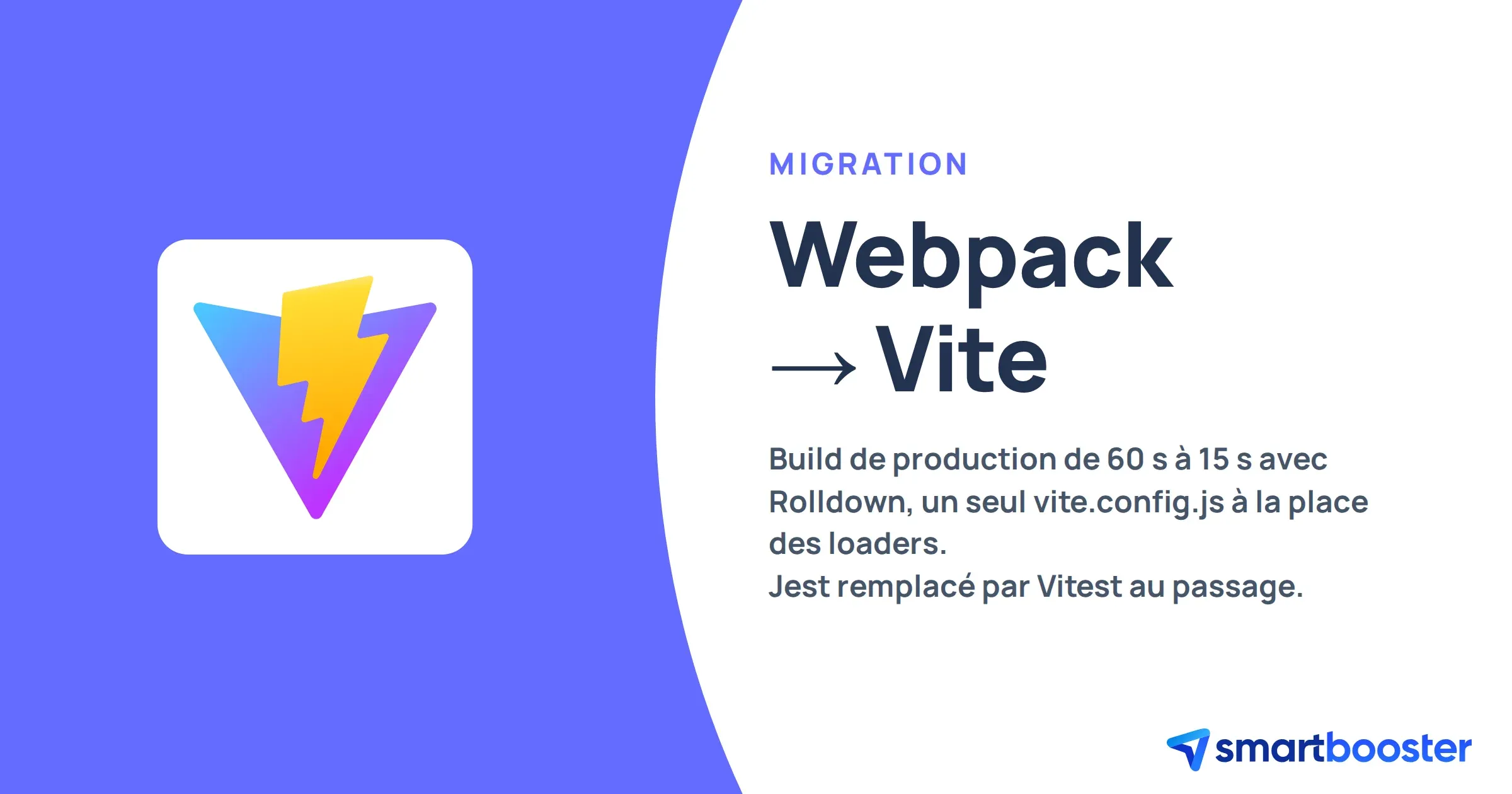Migration de Webpack vers Vite