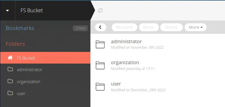 Stockage de fichiers Bucket sur Clever Cloud