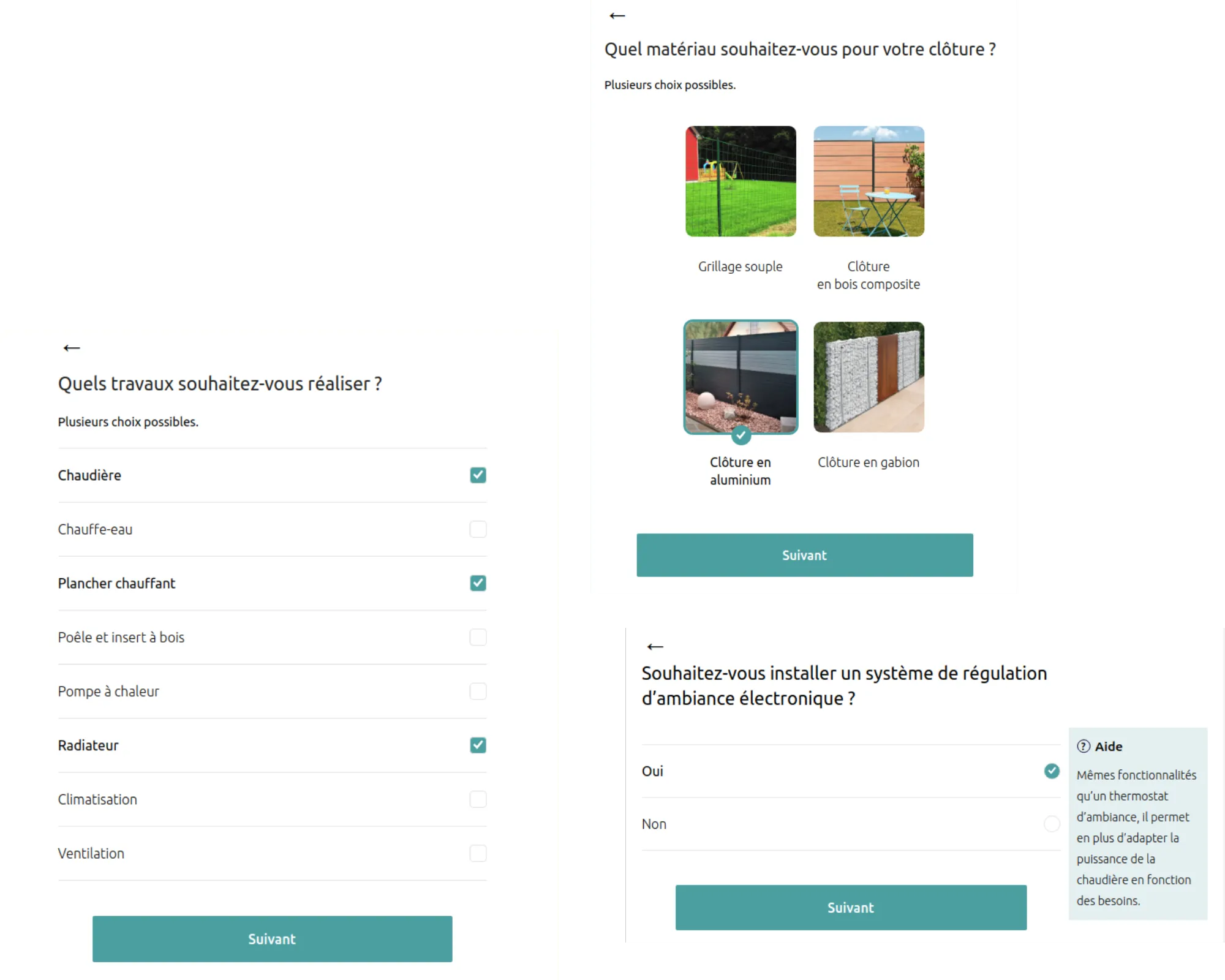 La Maison Saint-Gobain — parcours dynamique adapté aux choix de l'utilisateur