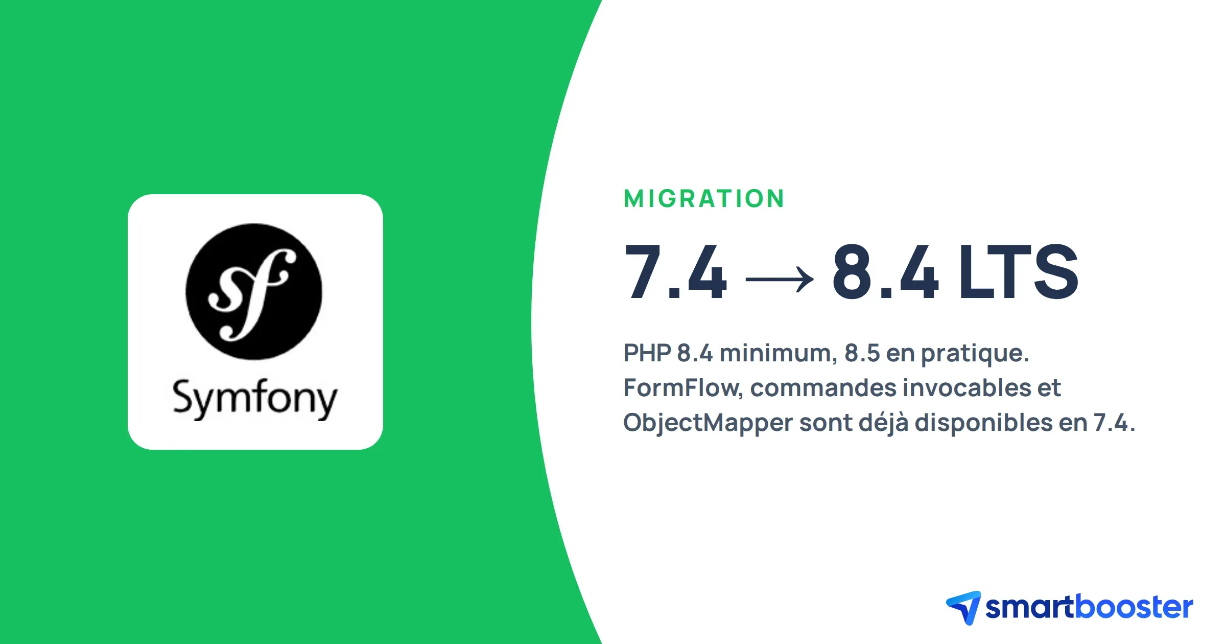 Migration de Symfony 7.4 vers Symfony 8.4 LTS
