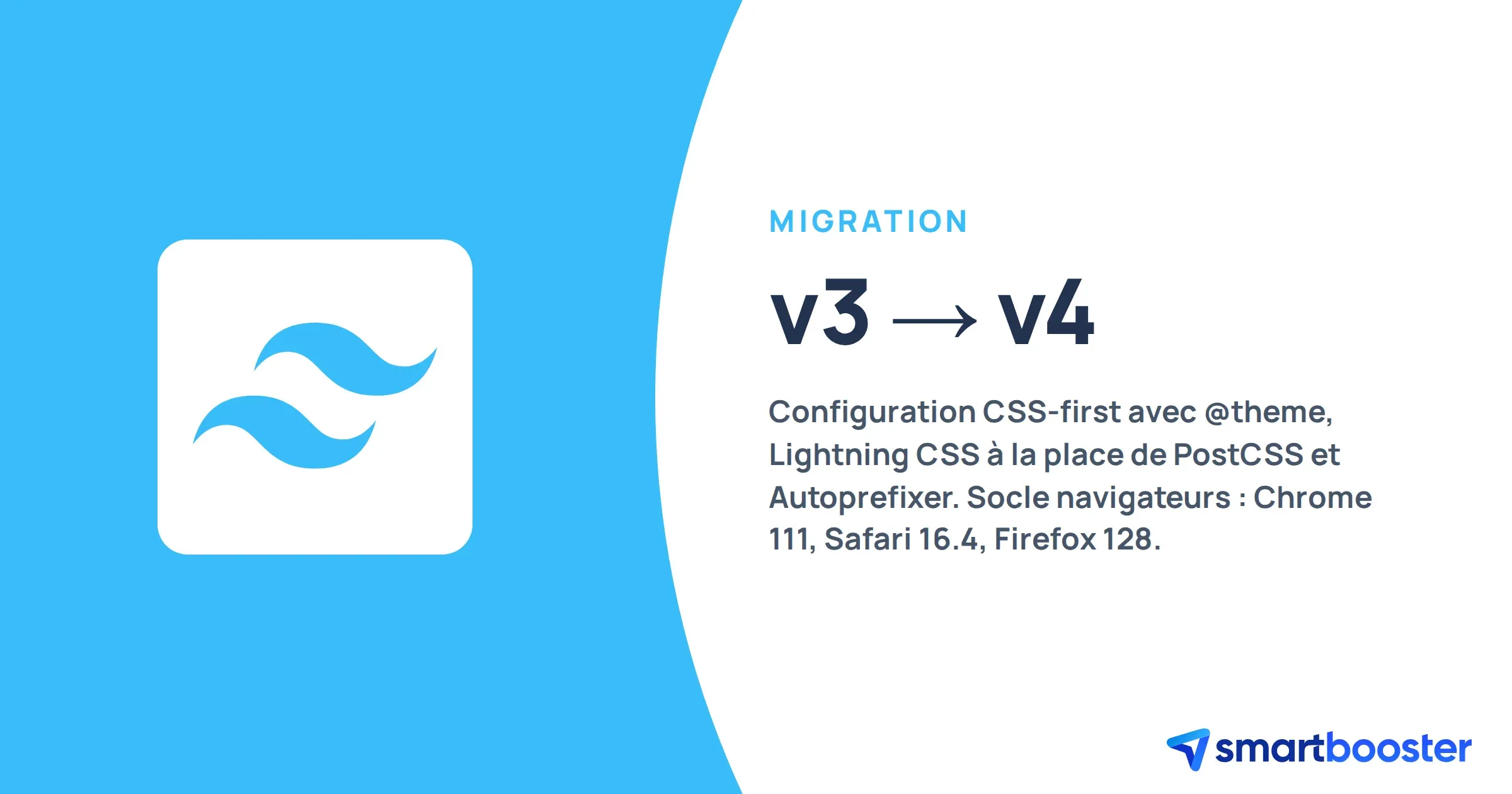 Migration de Tailwind CSS v3 vers v4