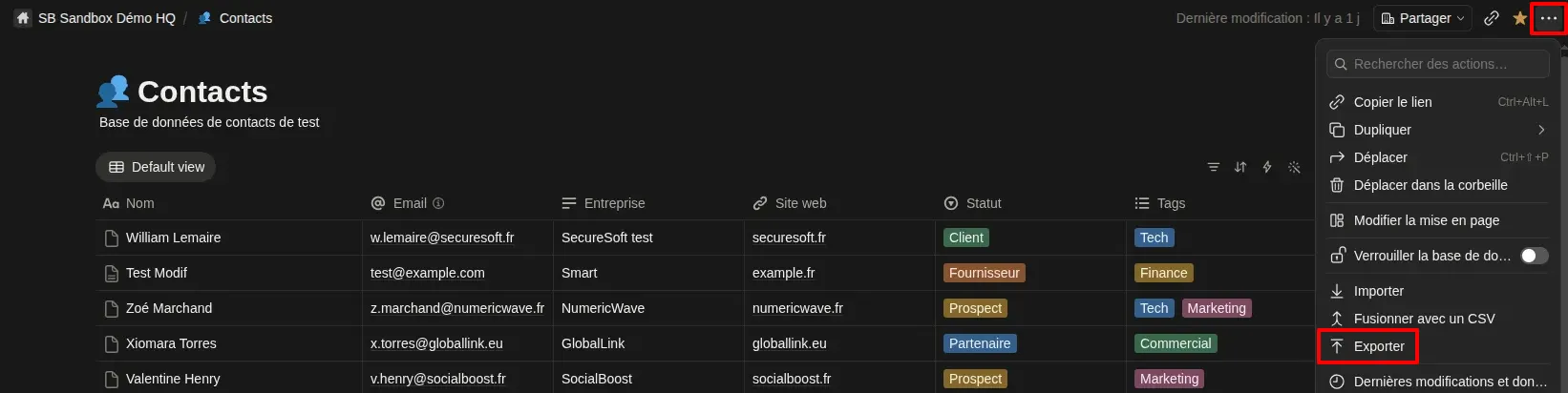 Extraction notion depuis le workspace