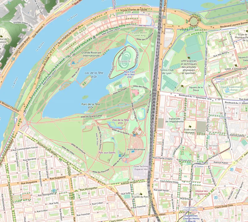 Couche Tracestrack : chemins de randonnée et sentiers VTT sur rendu topographique