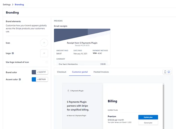Portail de <span>facturation client</span> (Billing Portal)