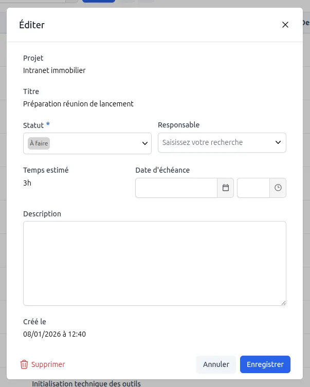 Priorisation intelligente