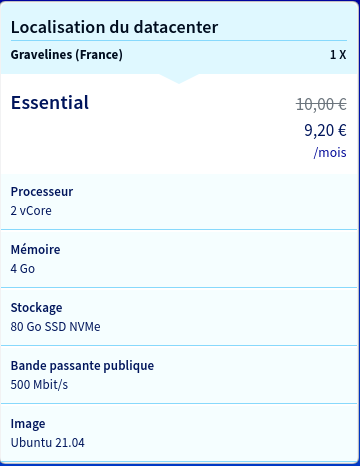 OVH VPS Essential